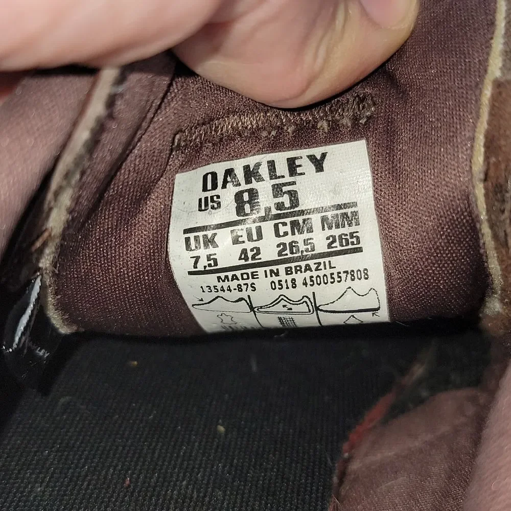 Oakley Valve‎ 2 Brown Leather Men's Sneakers